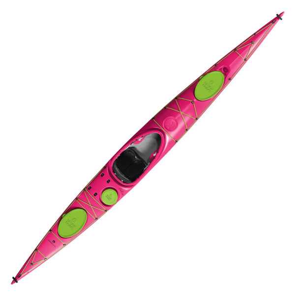 designkayaks endless model sea kayak top view color wild pink