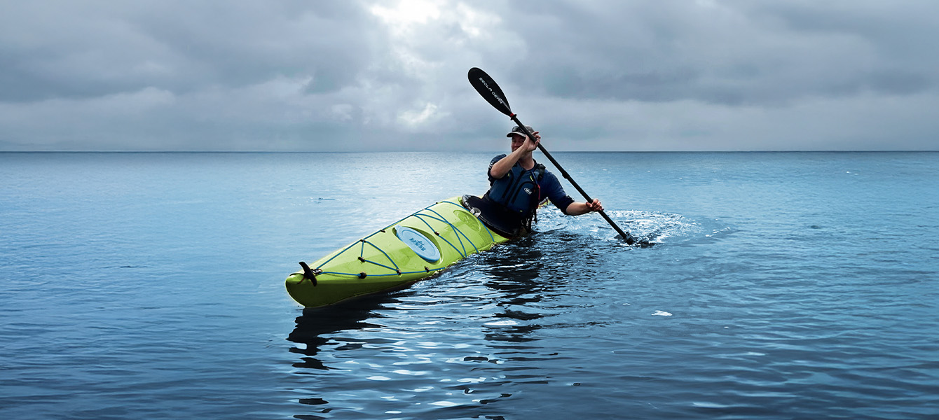 designkayaks hero image homepage sea kayak touring kayak spring green