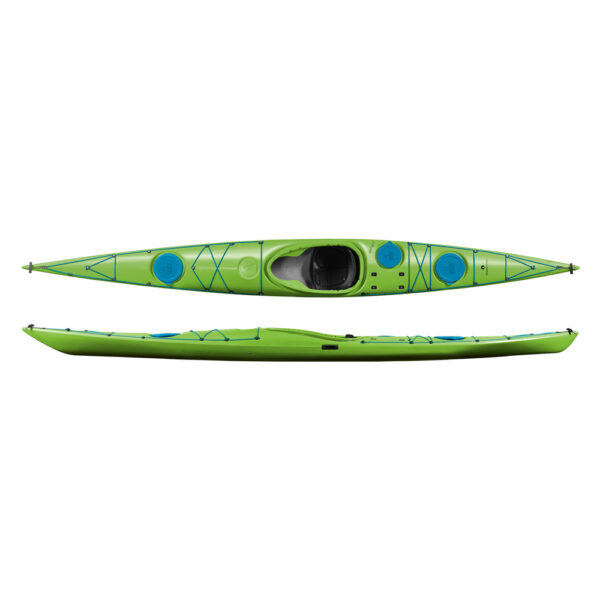 designkayaks unplugged modelo kayak de mar vista combinada color verde primavera