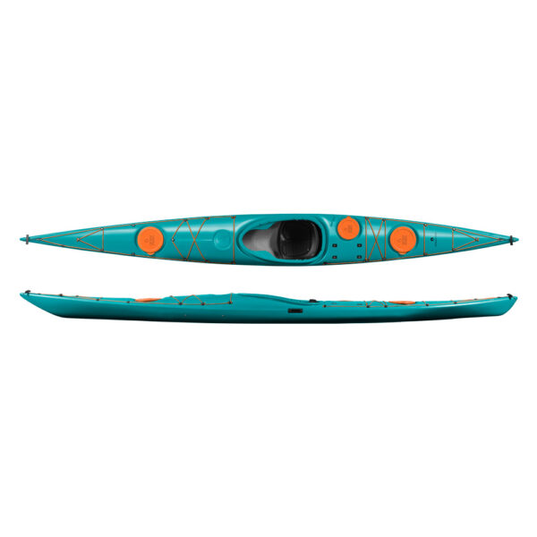 designkayaks unplugged modelo kayak de mar vista combinada color turquesa mar